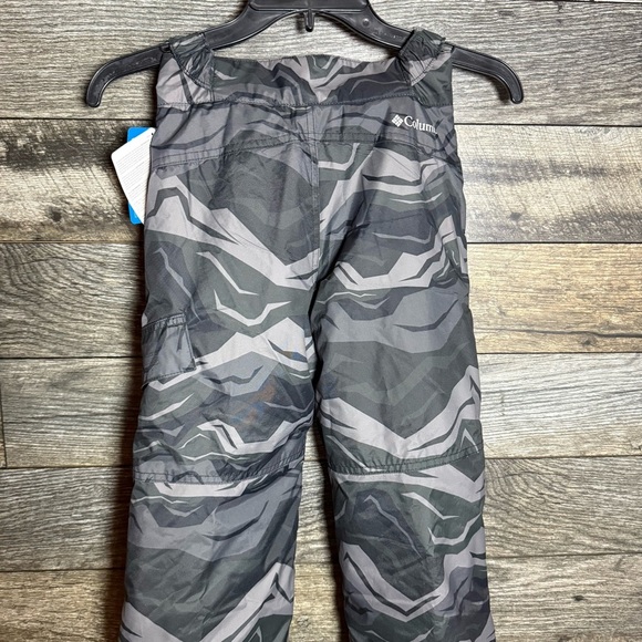 Columbia NWT Ice Slope II Pant Waterproof Ski Snow Pants Camo Youth XS - Picture 4 of 10
